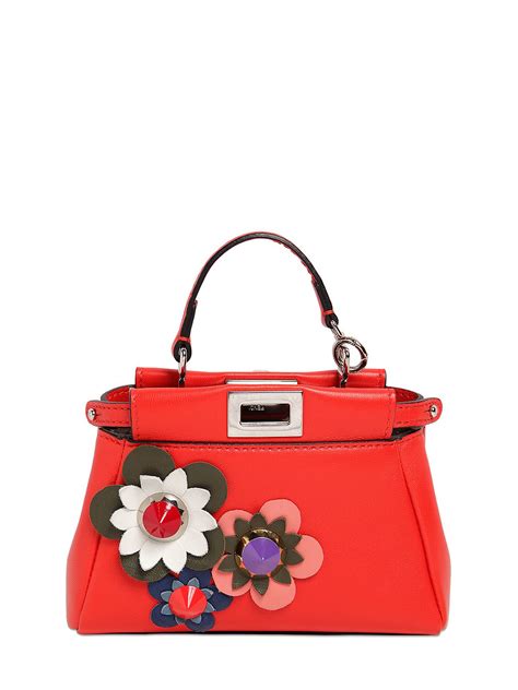 fendi peekaboo flower